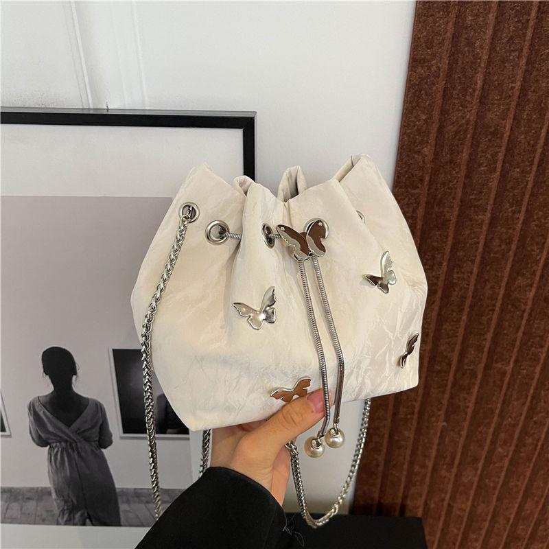 Trendy 2025 Bucket Chain Crossbody Bag - Versatile and Stylish Small Shoulder Bag