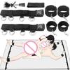 BDSM Sex Toys Erotic Adjustable Wrist Thigh Restraint Rope 10PCS/Set Portable SM Games Sex Toys for Couples  Kit