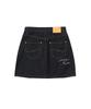 Wacky Willy Women'S Denim Mini Skirt Indigo