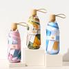 Li Lang Hand-Painted Five-Fold Sun/Rain Umbrella