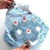 [Wedgwood] Zippered Eco Bag, Replenish Series, Wild Strawberry Blue (Packaged) Eco Bag/Reusable Bag 000299-0001-01