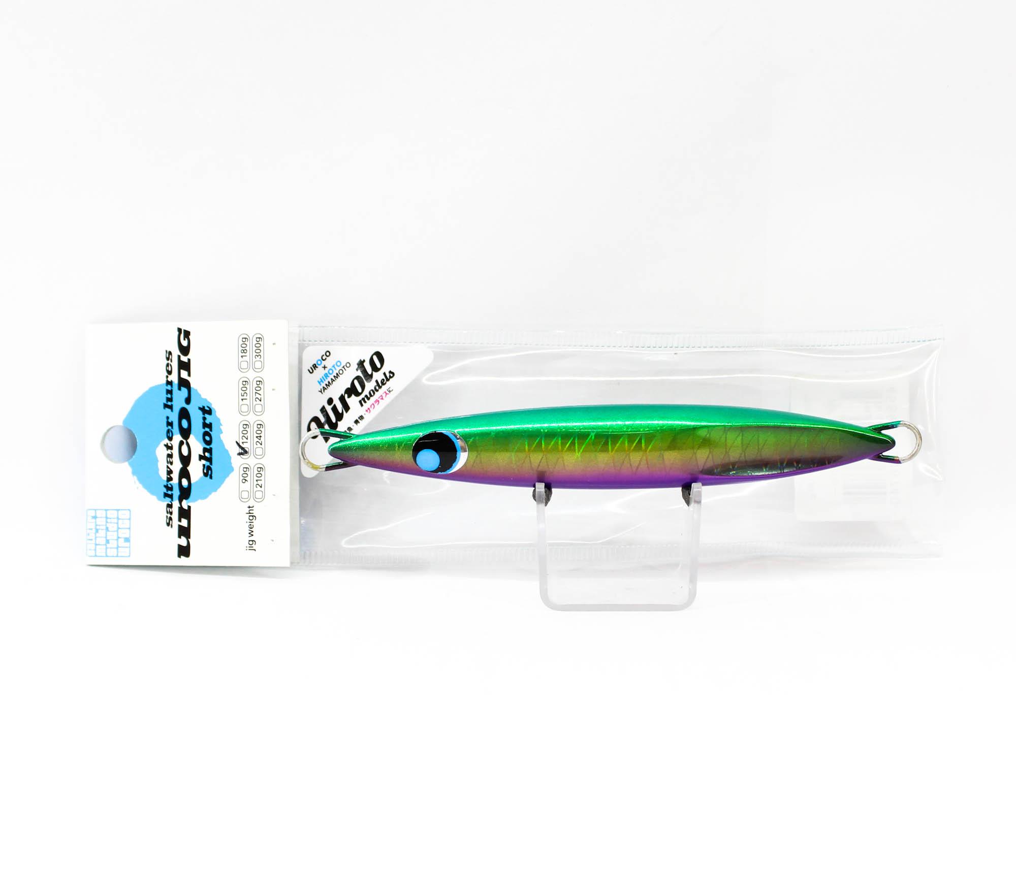 

Uroco Metal Jig Uroco Short 120 grams Hiroto 248 (6740)