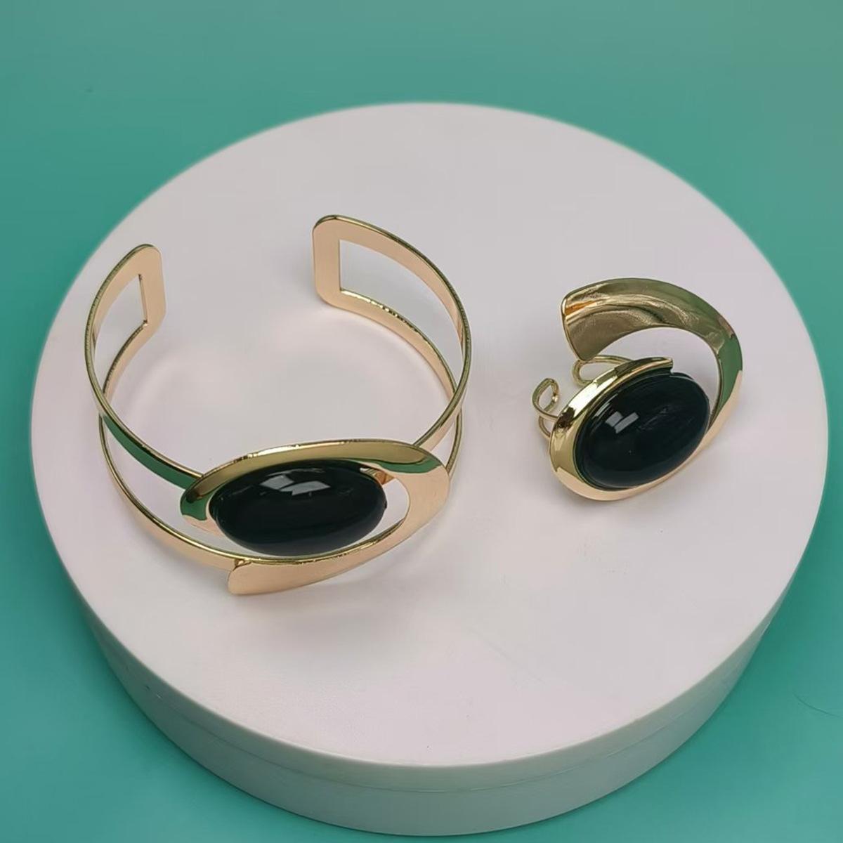 Европейский и американский стиль мода преувеличенный тренд ожерелье серьги комбинация ювелирный набор богемный подарок