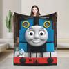 Super Soft T-thomas and Friends Throw Blanket Premium Fleece Flannel Lightweight  Bed Blanket Super Cozy Blankets All Season Use