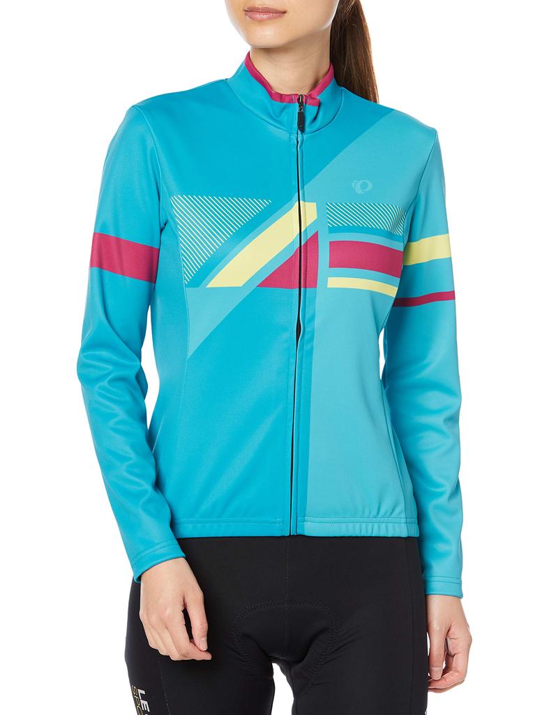 Pearl Izumi Cycling Jersey Size Size L to Japanese size Women's W7455BL, 23, Angle, (equivalent L)