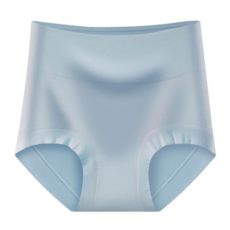 Modal Women's High Waist Tummy Control Plus Size Briefs with Antibacterial Crotch