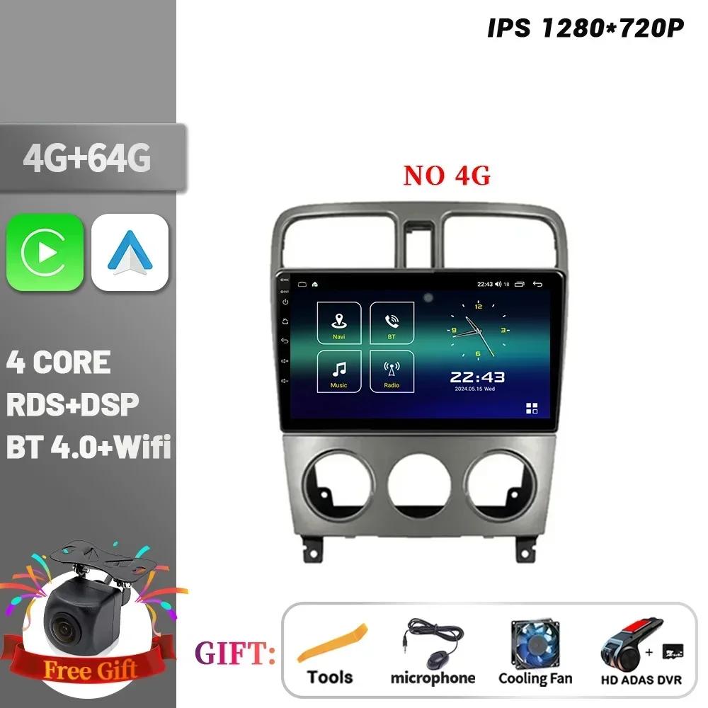 Android 14 For Subaru Forester SG 2002 - 2008 Car Radio Multimedia Navigation 4G GPS Wireless Carplay Stereo Head Unit Screen