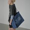 CRACK PRINT UTILITY BAG (DENIM)
