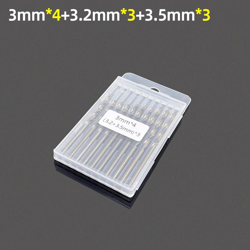 1 MM-13 MM Kobalt Schnellarbeitsstahl Spiralbohrer Loch M35 Edelstahl Werkzeugsatz Die gesamten Bodenmetall-Reibahlen-Werkzeuge