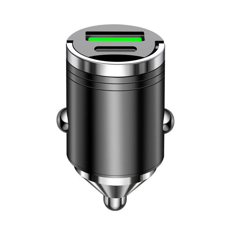 

Мини-зарядное устройство для автомобиля с функцией быстрой зарядки - USB-Type C, незаметное, небольшого размера, трансформируется из прикуривателя в 3 порта для мобильных телефонов. Tapered Head