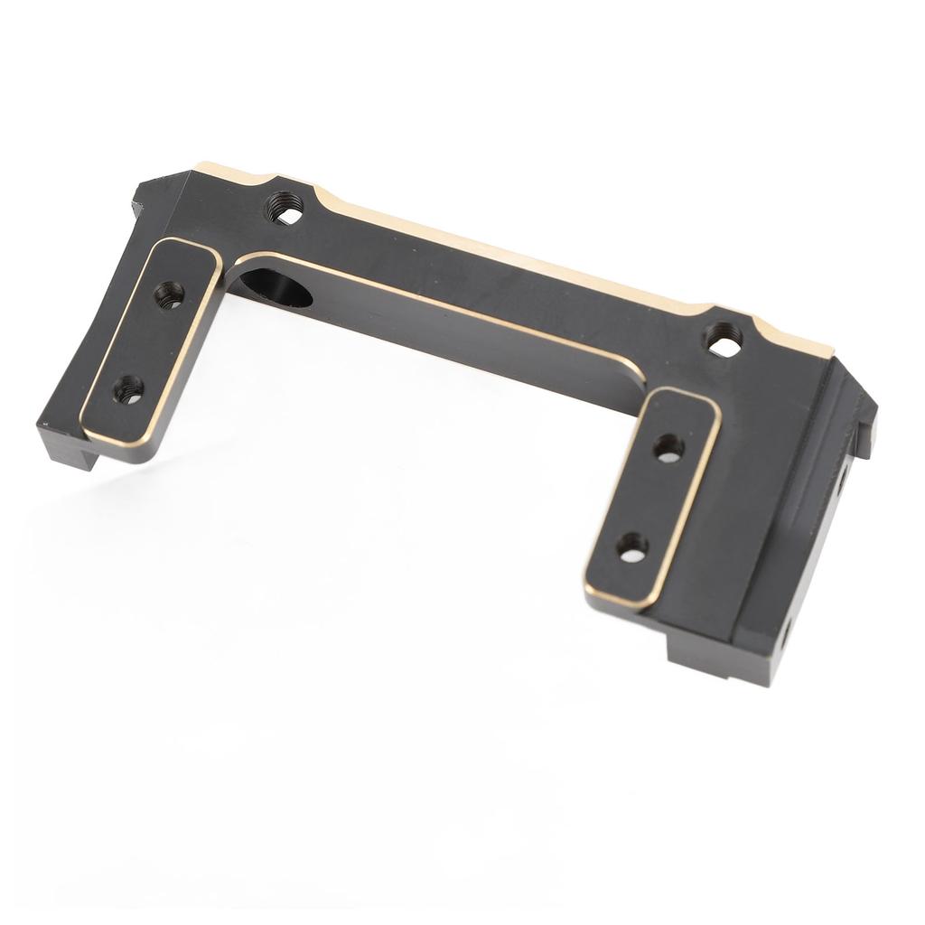 RC Front Bumper Mount Brass Front Bumper Servo Mounting Bracket Stand for SCX10 II RC Crawler Cars B