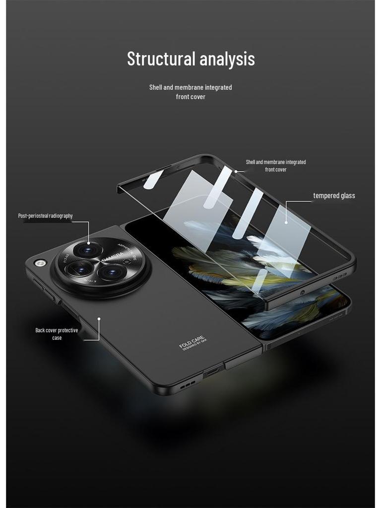 Ultra-Thin Borderless Case for OPPO Find N3 & OnePlus Open Folding Phones