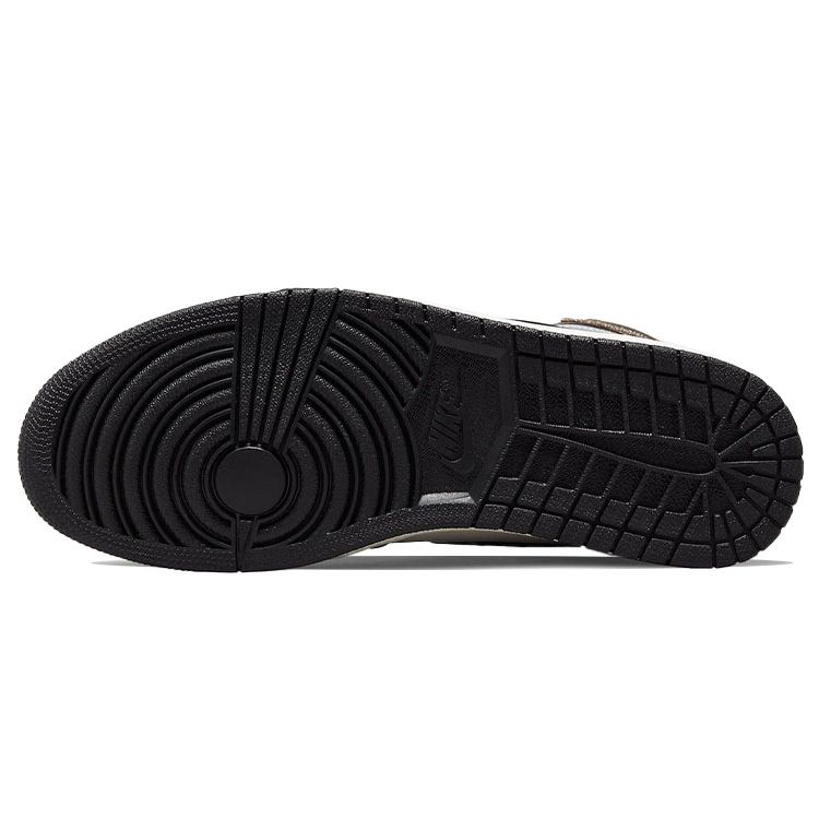 Air Jordan 1 High OG Hand Crafted Unisex Sneakers Multifärg Svart Archaeo-Brun DH3097-001