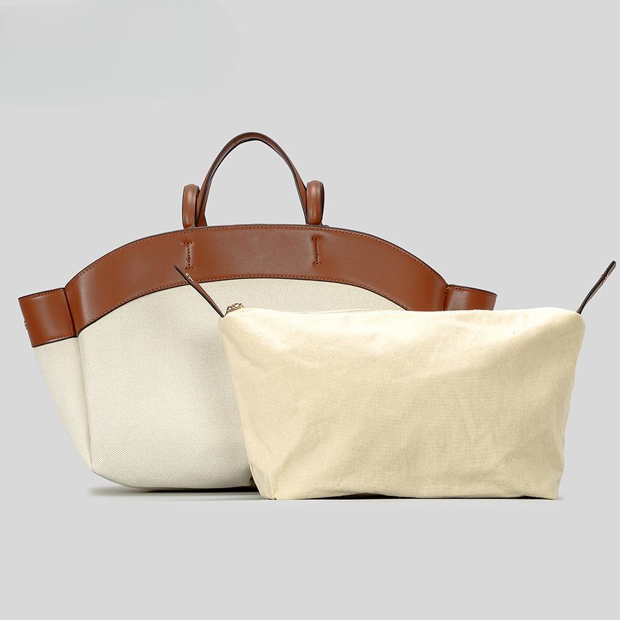 Bolsa Tote de Grande Capacidade com Emendas Bolsa Fashion para o Dia a Dia Bolsa de Mão Feminina