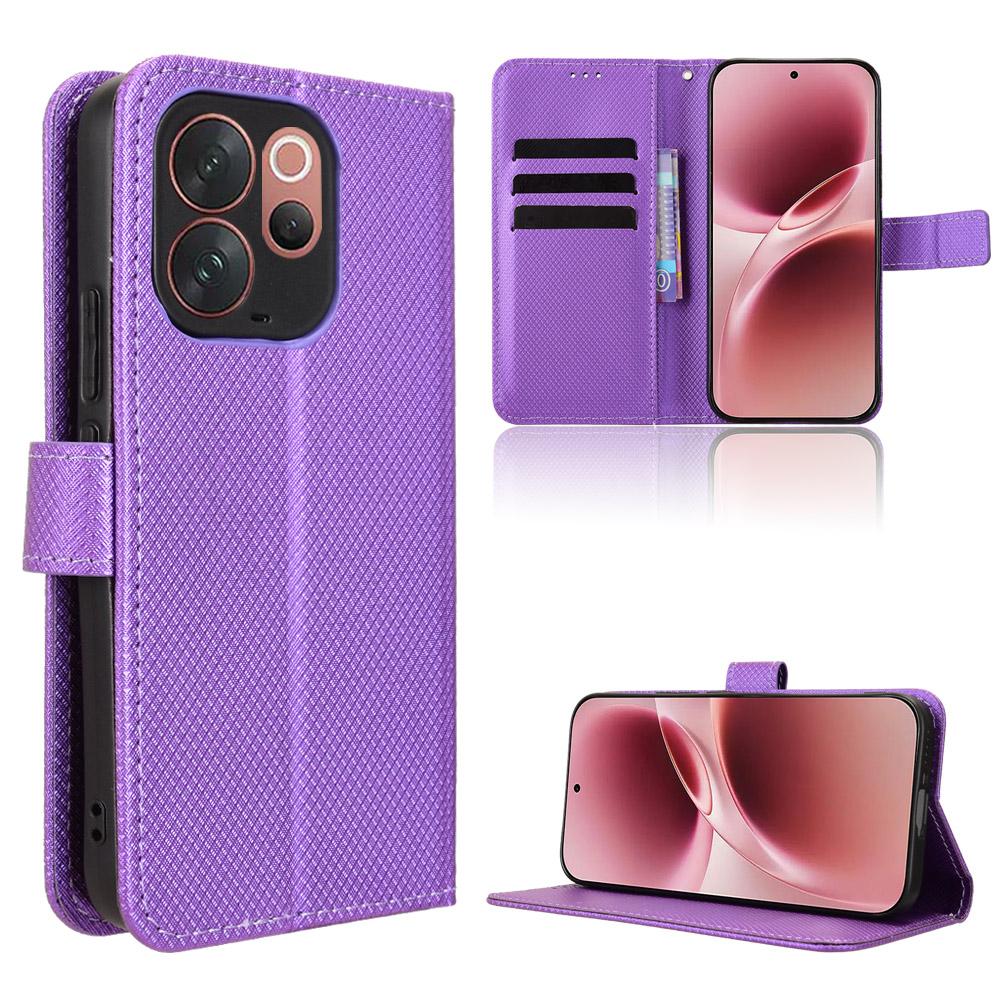 Flip Cover for Vivo V70 5G Leather Case [Flip Vintage Leather] Shockproof Durable Retro Phone Case