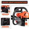 20in Gasoline Chainsaw Single Cylinder Air-cooled 2 Stroke Manual Starting 2.6kw Cordless for Wood Cutting