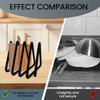 Anti-rust Cooking Pallet Triangle Rack Wear-resistant Triangle Frying Pan Rack  Dorm