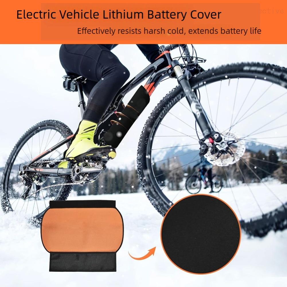 Electric Bike Battery Cover Neoprene Battery Cover Weatherproof Battery Cover