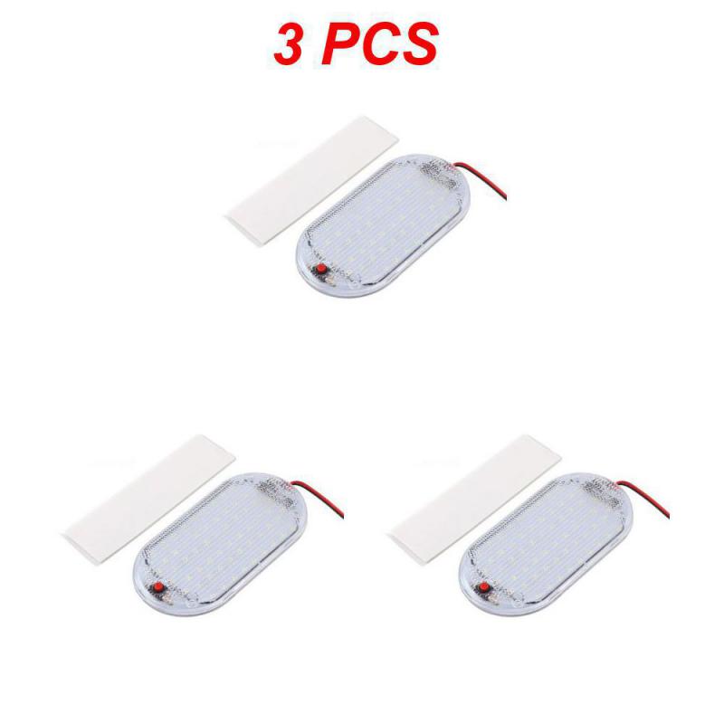 2~5PCS LED Panel Light Car Interior Reading Lamp High Brightness Cabin Lights for Van Truck RV Boat Camper Lights Strip 12V-24V