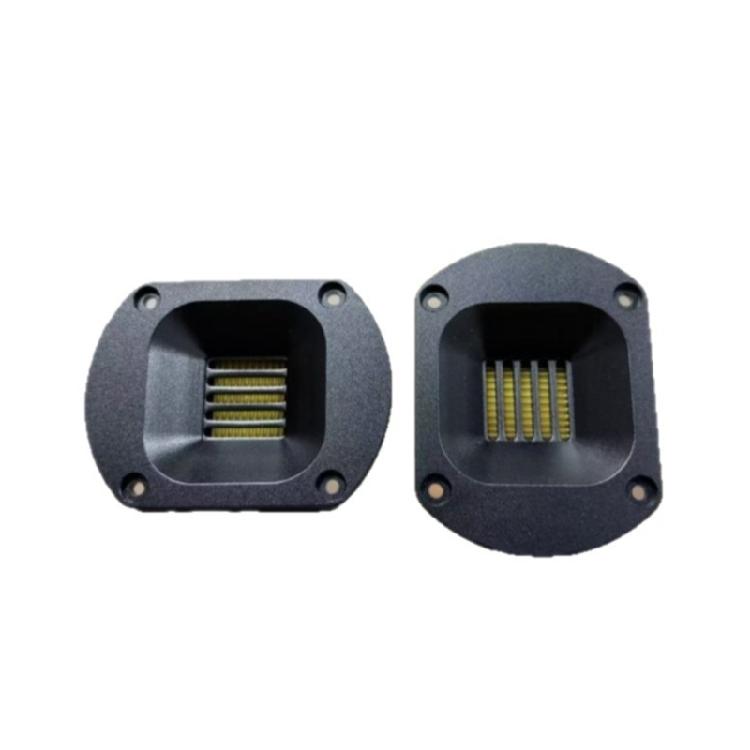 Heil Edges Cut Ribbon Tweeter Air Motion Audios Loudspeaker Hifi Audiophiles 2pc Theater Sound System Aluminum Construction