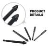 5Pcs Carbide Tile Porcelain Drill Bits Set Ceramic Glass Wood Hole Opener