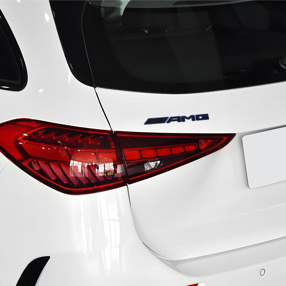 Nové Horké 2026 3D Auto ABS AMG Znak Karoserie Zadní Kufr Samolepka Odznak Dekorace pro Mercedes Benz AMG A E C G M Třída W176 W204 CLA