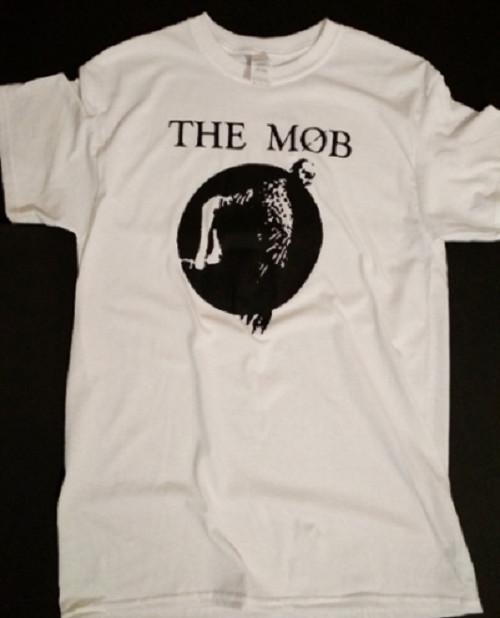 The Mob - White T-shirt - Anarcho Punk-Hardcore Band Unisex T-Shirt S