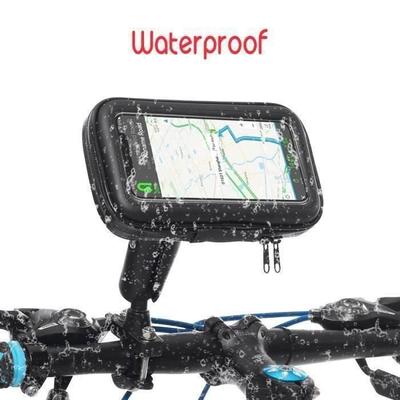 Držák na Telefon Motorku Kolo 360° Vodotěsný Pouzdro Taška Pouzdro Dotykové Sklo Skútr XL co33751