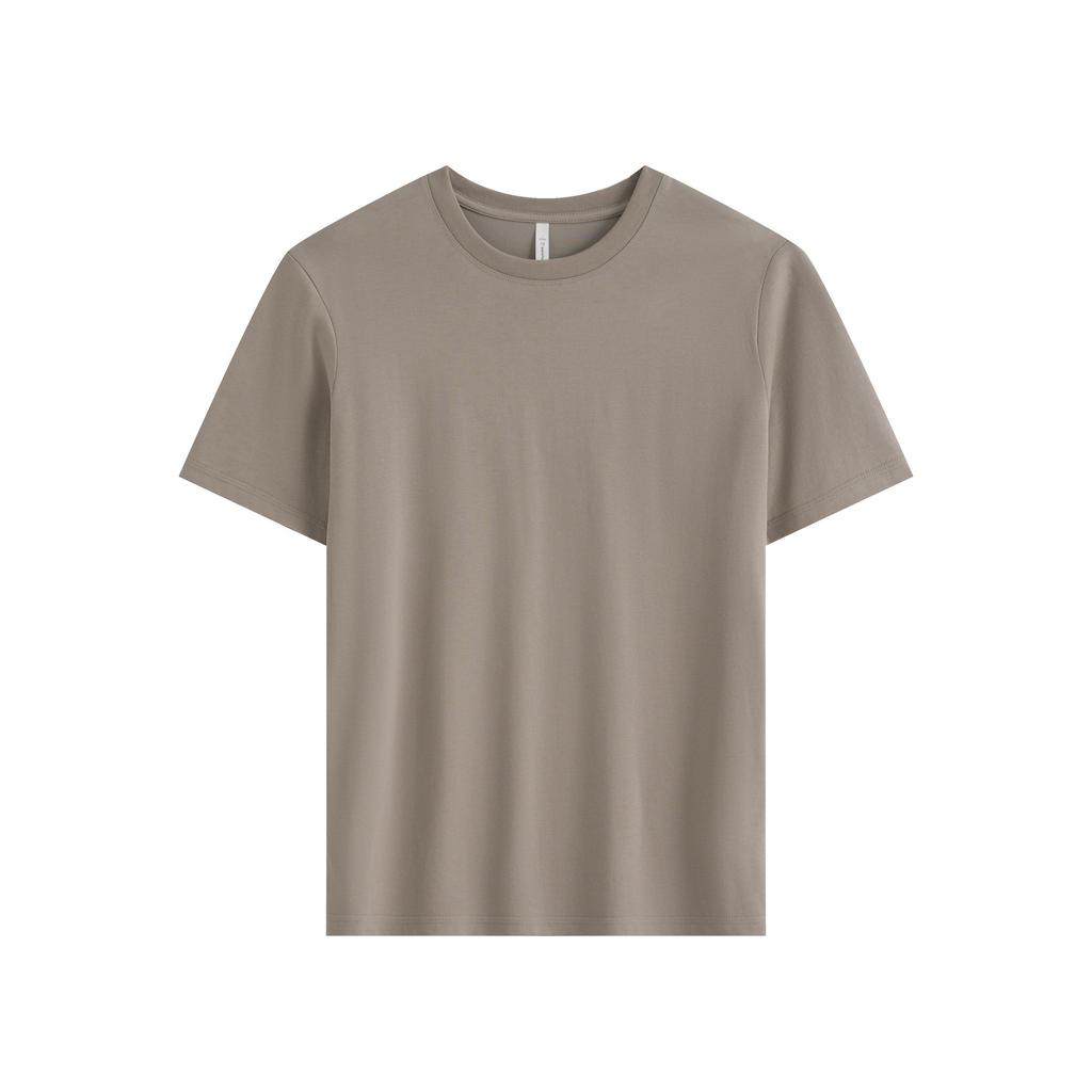 Summer gram ice silk cool cotton t-shirt women's simple casual solid color short-sleeved fashion trend cultural shirt top