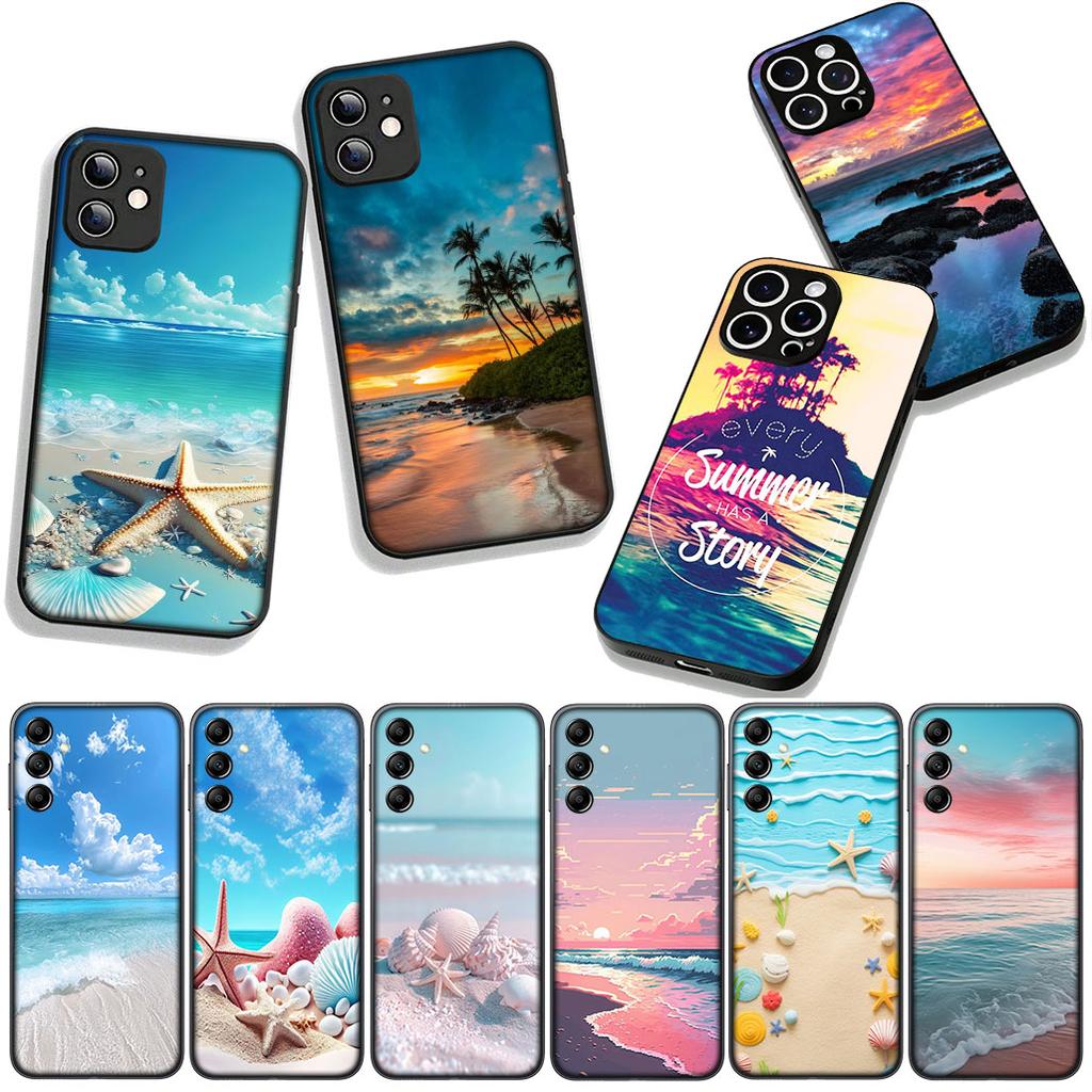 for Xiaomi Redmi 15 A5 9A 9T 10A 10C 9C NFC 15C Note 11 9 10 Pro Plus 8T Phone Cover Case Mountain Sea Beach Travel Casing