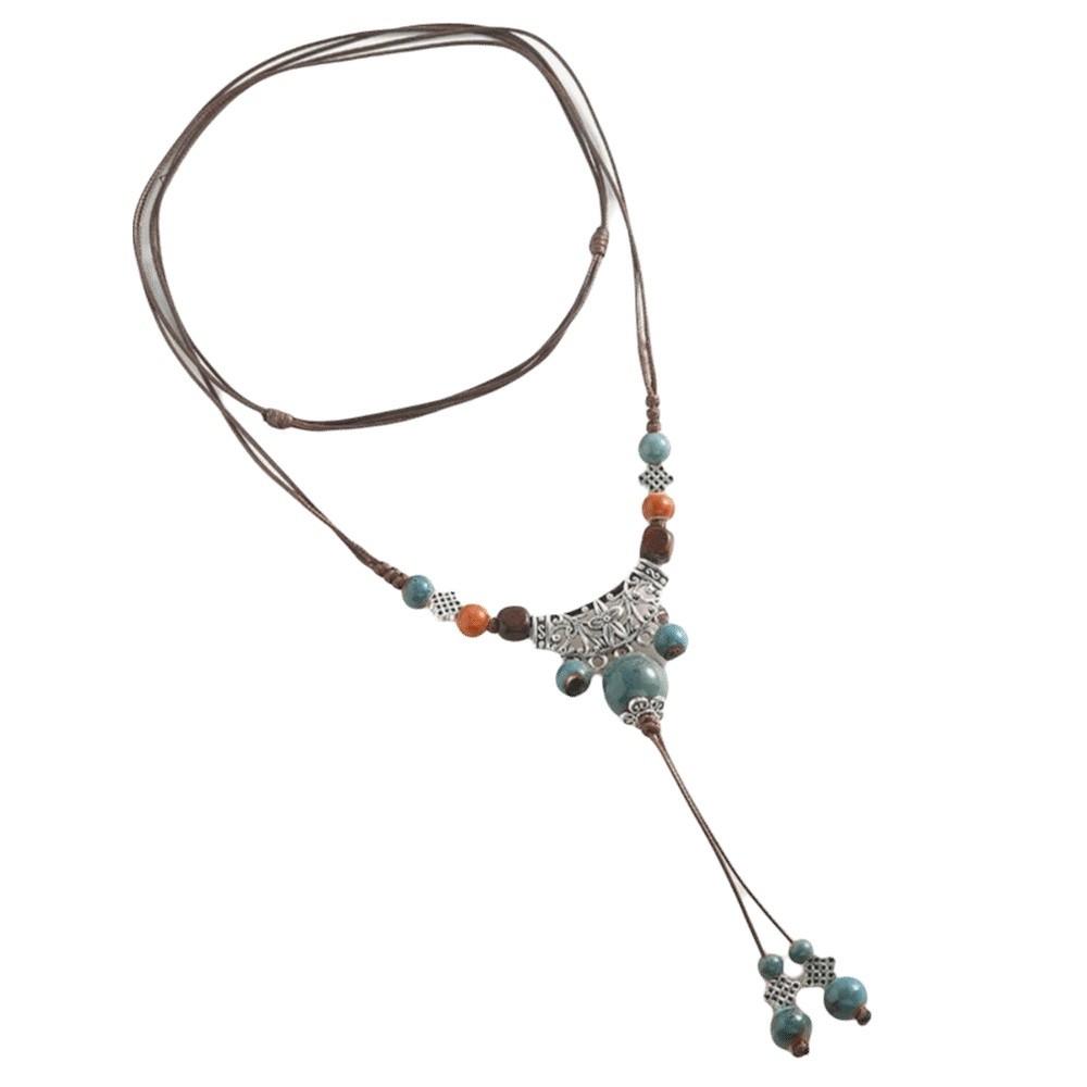 Does Not Fade Ceramic Necklace Light Luxury Women's Pendant Jewelry  Women's Accessories