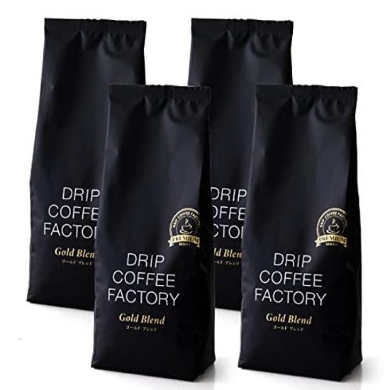 Drip Coffee Factory Gold Blend Ground Medium 2kg 500g4 Bags