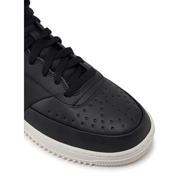 Мужские кроссовки Nike Court vision mid wntr dr7882 002 чёрные