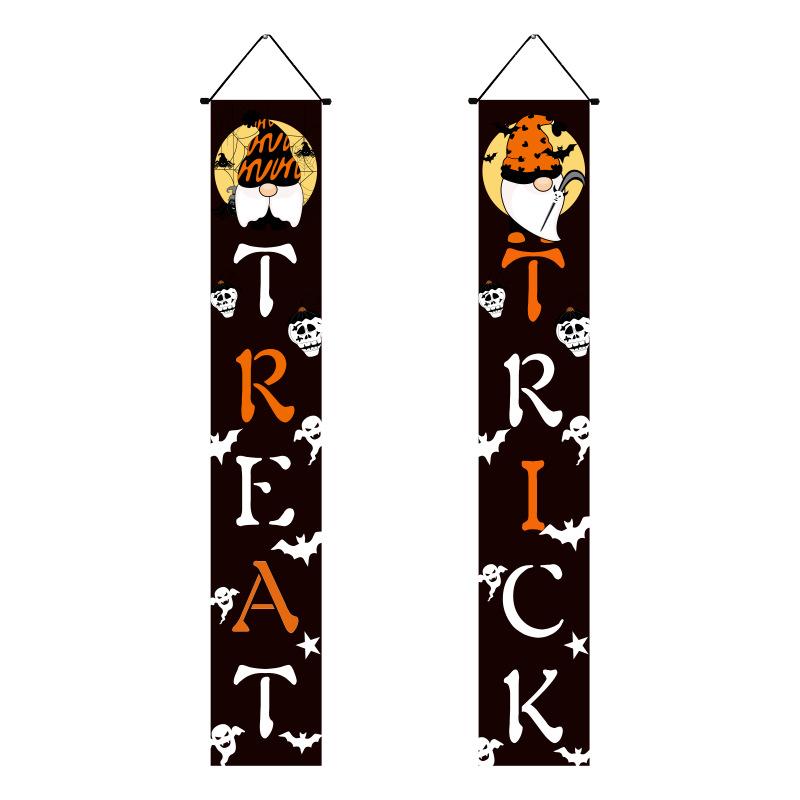 Mexický Den mrtvých Párty Dekorace Kupé Strašidelná Lebka Den Závěsná Vlajka Kupé Halloweenské Kupé Halloweenská Dekorace