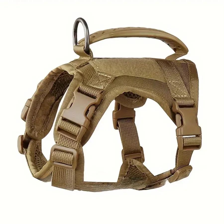 

Жилет для кошек на открытом воздухе, водонепроницаемая одежда для кошек, нагрудный ремень для кошек, специальный жилет для прогулок кошек, можно регулировать хаки