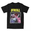 Hip Hop Invincible Atom Eve T Shirt 2026 Summer Unisexs Womens Casual Fashion Oversized Pure Cotton Tshirt Street Y2K Style