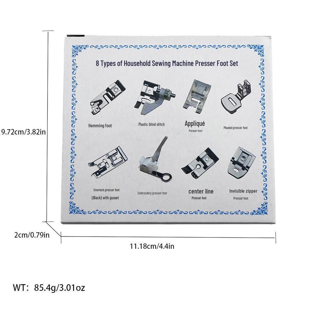Deluxe Presser Foot Set: 32-62pcs Multifunctional Sewing Accessories for Home Machines