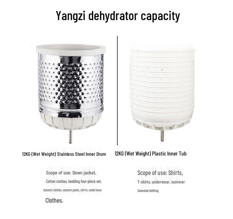 Schleudertrockner mit großer Kapazität: Mini-Dörrgerät für Zuhause, Studentenwohnheim oder Mietwohnung
