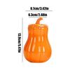Halloween Simulated Pumpkin Tea Jar Ceramic Fall Candy Container With Lid Sealing Storage Canisteror Dried Fruits Loose Tea