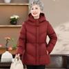 Fengxiao 2025 Winter Mid-Length Down Jacket for Middle-Aged Women