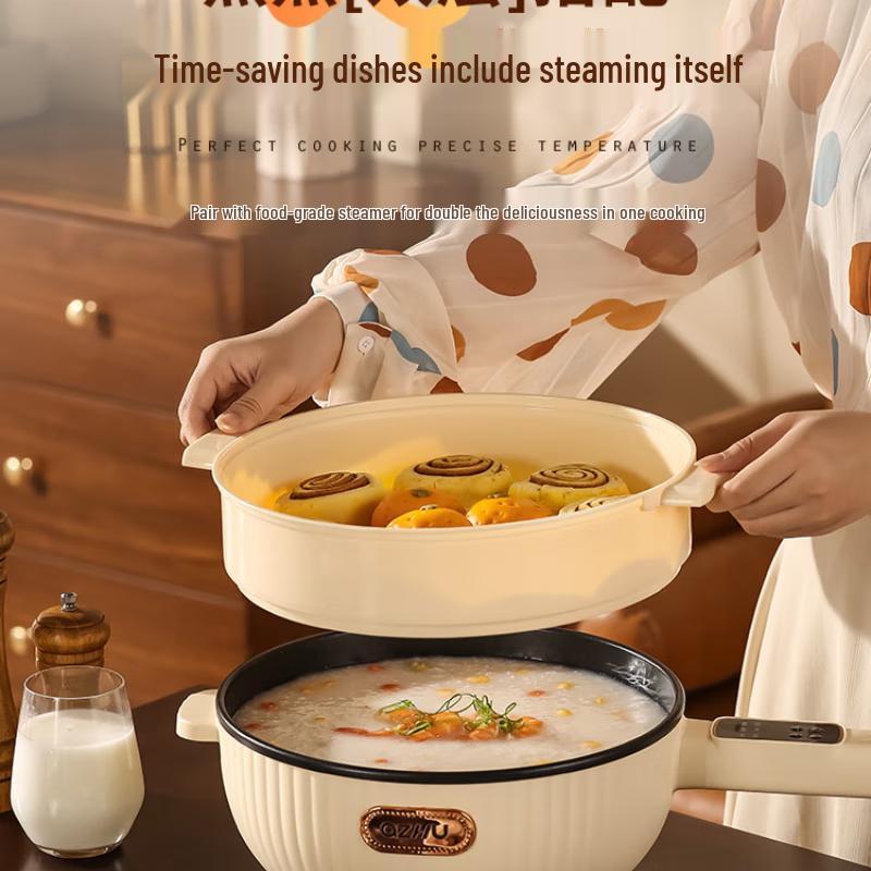Sanjiaolong Multi-functional Electric Hot Pot with Steamer