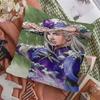 Anime Jojo Bizarre Adventure Retro Maple Design Cushion Cover Happy Autumn Harvest Decor Holiday Decorati Pillow Cover