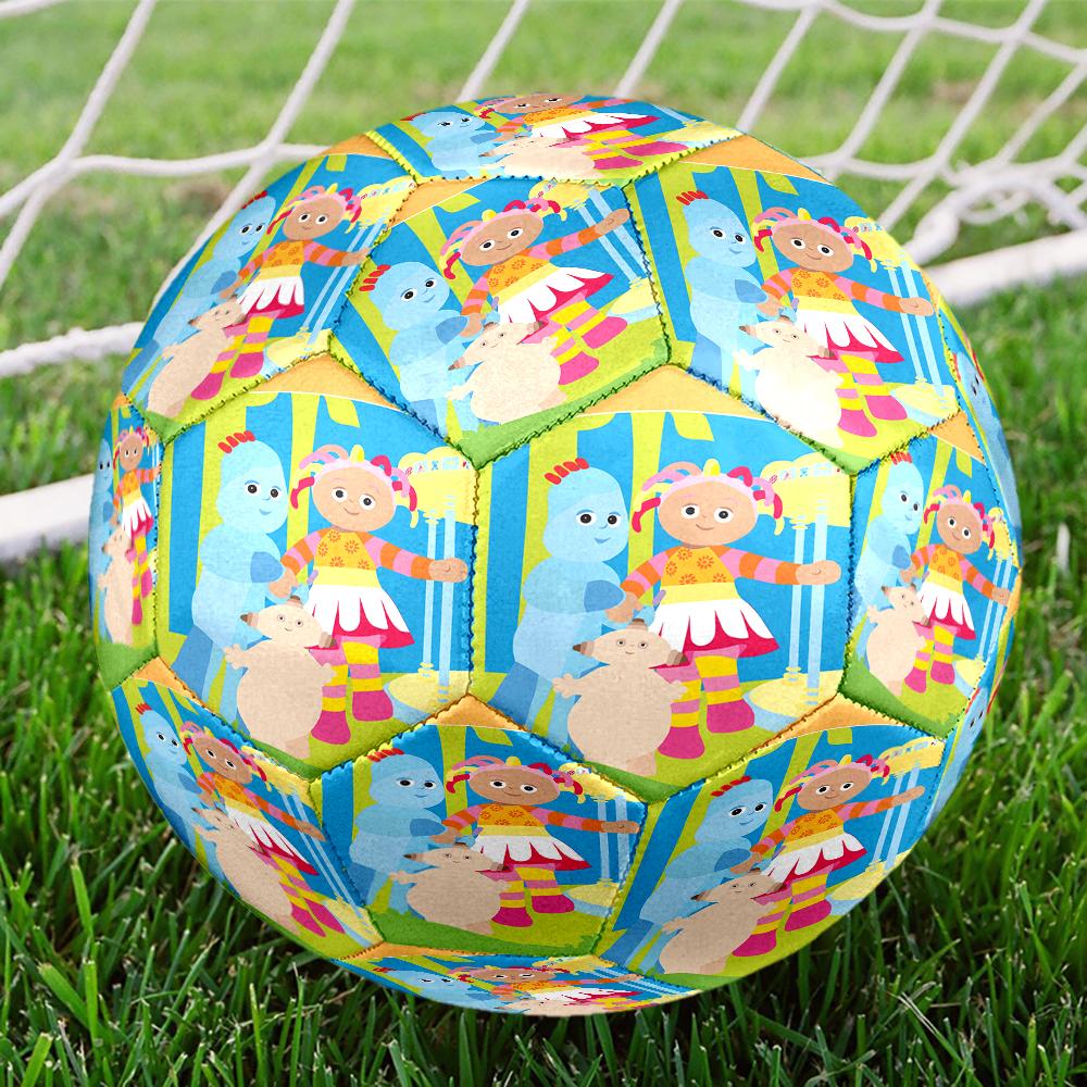 Pallone da Calcio Misura 5 Tema In the Night Garden, Adatto Sia per Partite Indoor che Outdoor, un Regalo Adatto a Tutti.