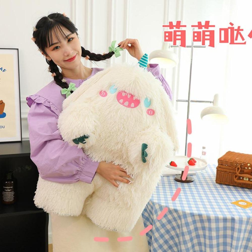 Little Doll Monster Coral Plush Toy Animal Children Girl Gift Ornament Big Doll