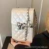 Xiaoxiangfeng diamond chain small bag girls 2025 new Korean version niche versatile mobile phone bag commuter messenger bag