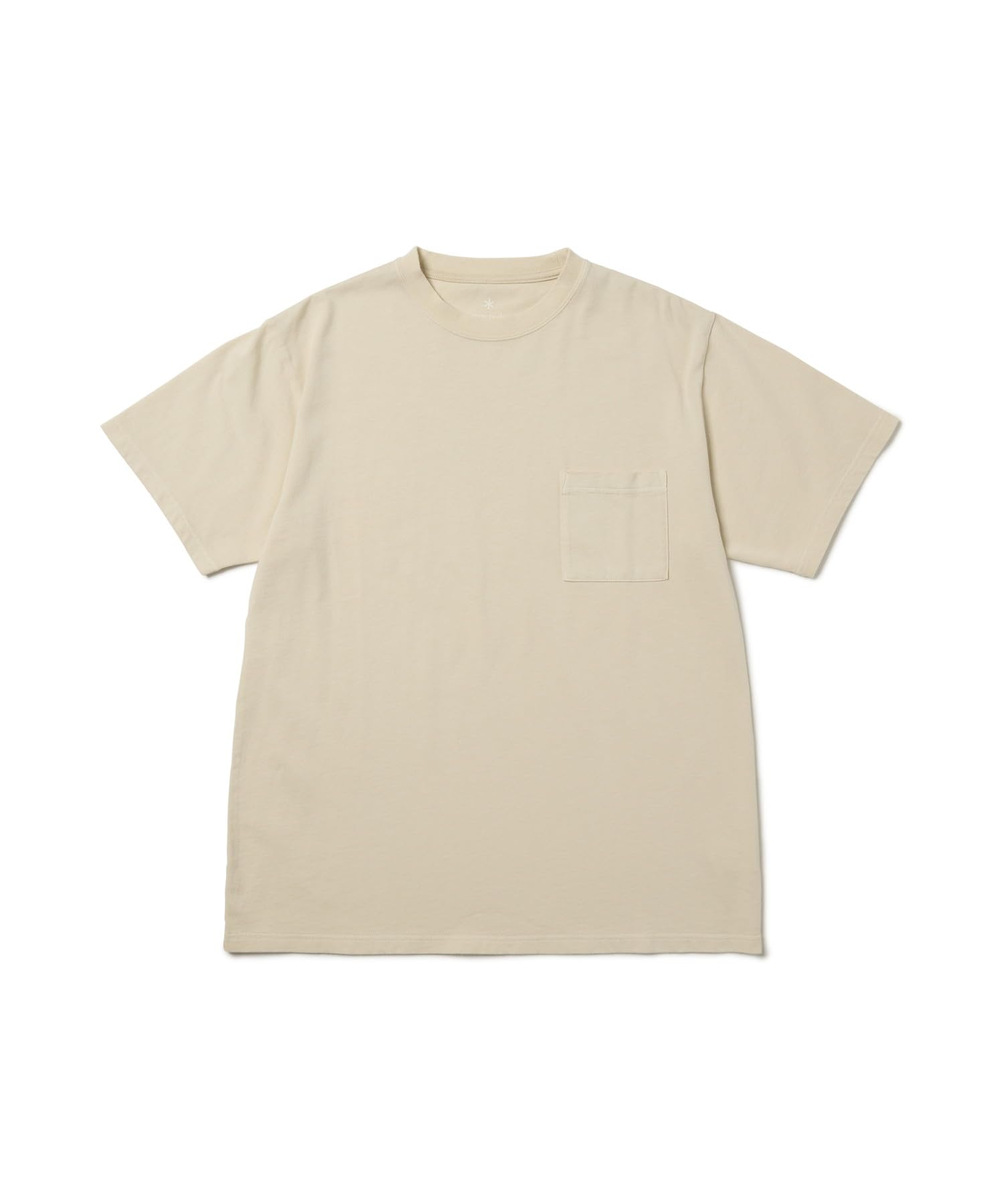 

Snow Peak Garment Dyed Short and IVORY XXL T-Shirt TS-25AU011, Sleeve, Men s Women s, слоновая кость