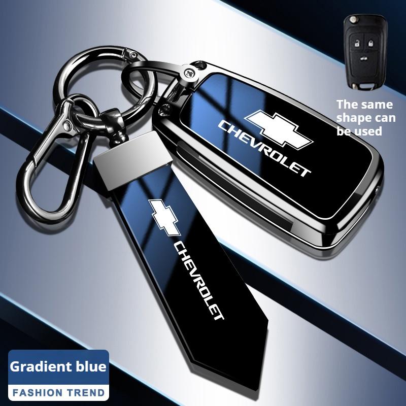 BODCA1 Zinc Alloy Car Key Case Cover Fit For Chevrolet Trailblazer Blazer Chevy Malibu Camaro Cruze Traverse Sonic Volt Car Accessories