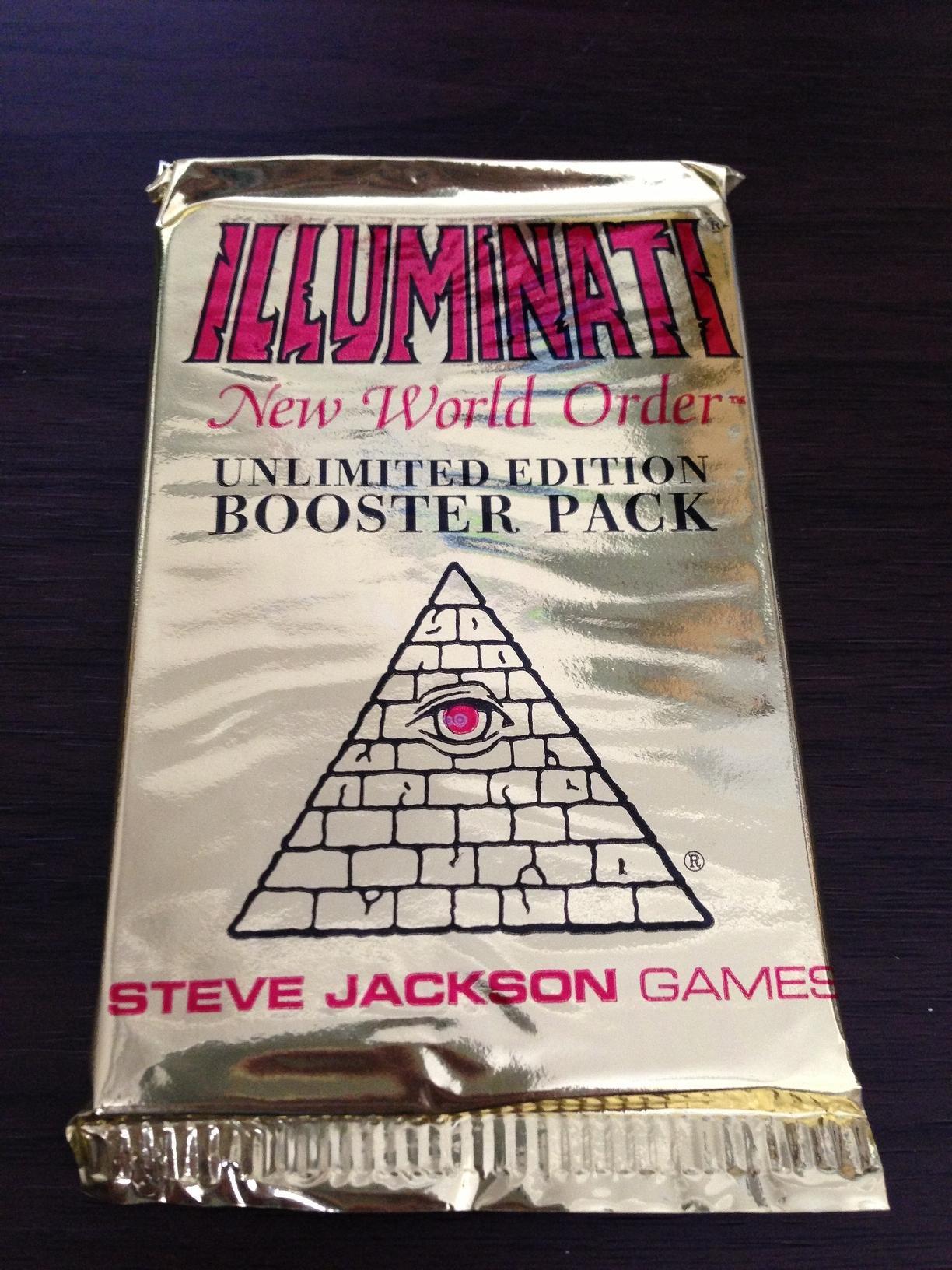 

1995 Illuminati New World Order INWO Illuminati Card Booster Pack (16 Cards)