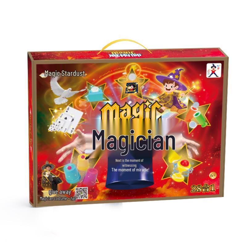 Magic Toy Set: Close-Up Performance Props & Children's Gift Box for Birthdays & New Year - Perfect for Parent-Child Fun