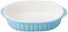 Light Blue Gratin Boat X X Gratin Dish Setomonohonpo [18.5 12.5 4cm]